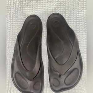 Black crocs Flip Flops